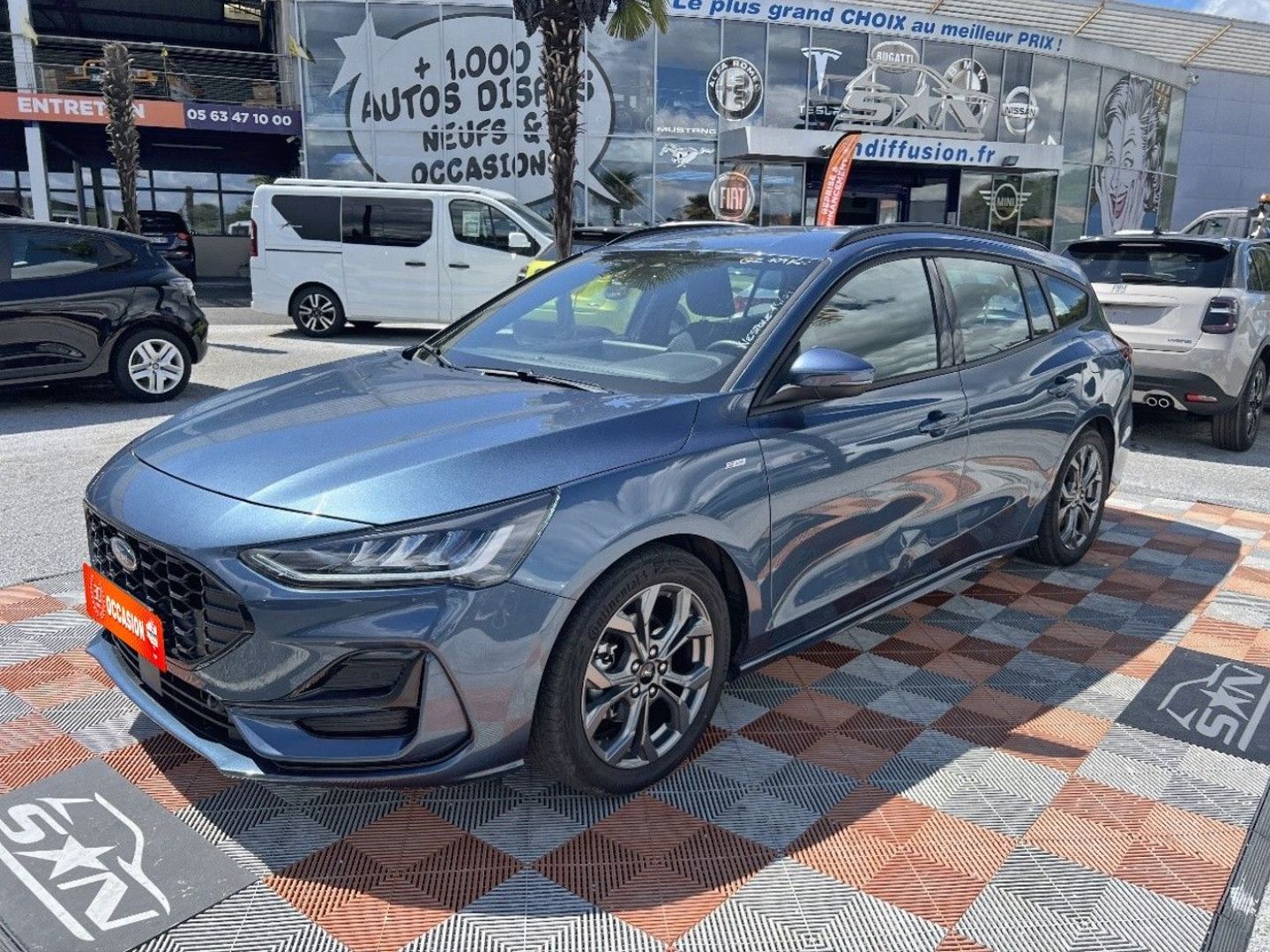 FORD FOCUS SW 1.5 ECOBLUE 115 POWERSHIFT ST-LINE GPS Pack Hiver