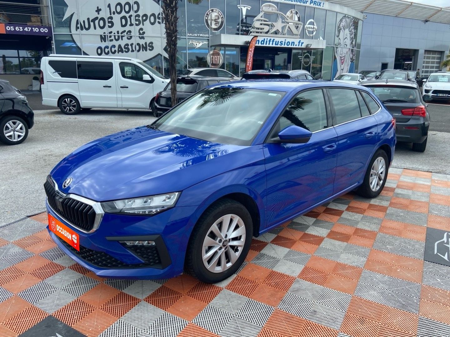 SKODA SCALA - 1.0 TSI 116 DSG7 SELECTION Caméra Radars Cockpit JA 16"
