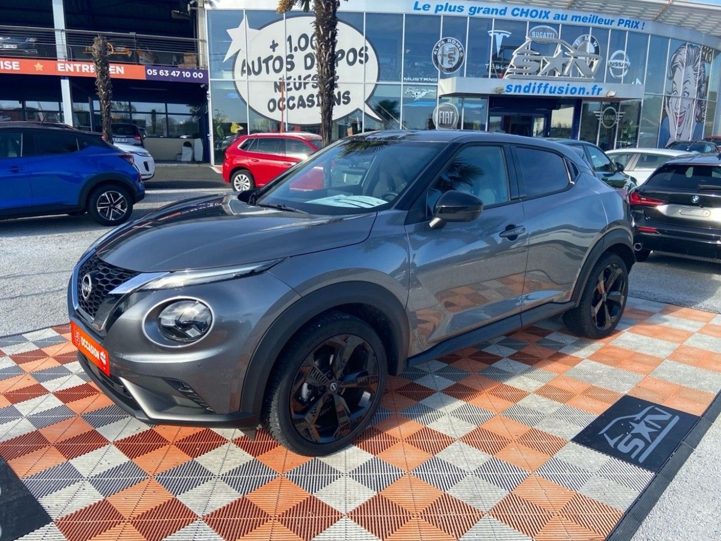 NISSAN JUKE - 1.0 DIGT 114 DCT TEKNA GPS Caméra 360° Pack Hiver