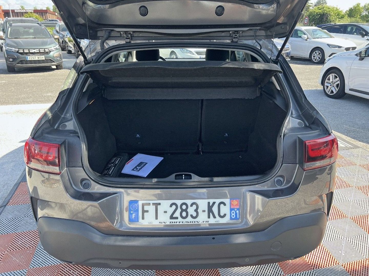 CITROEN C4 CACTUS - blueHDI 120 EAT6 SHINE camera