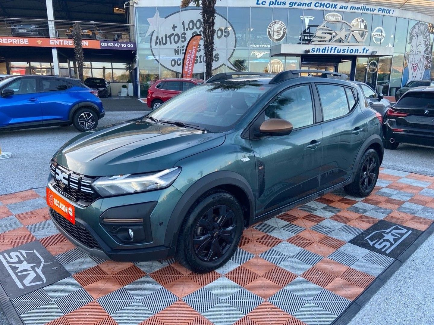 DACIA SANDERO - TCe 110 BV6 STEPWAY EXTREME + GPS Caméra JA 16"