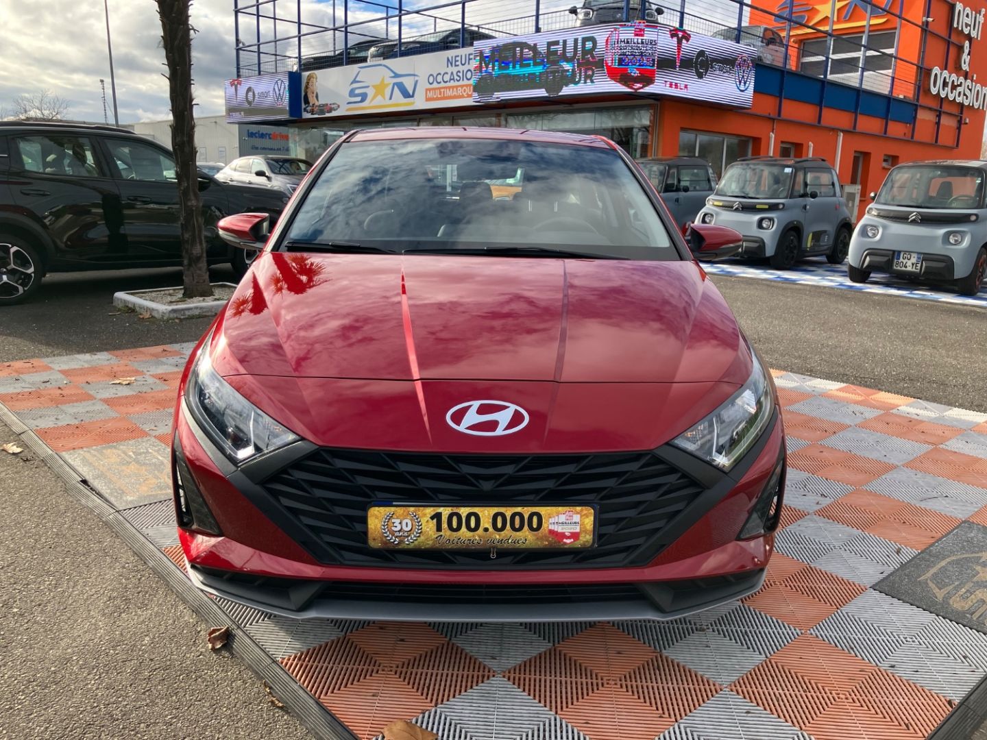 HYUNDAI i 20 - 1.2 MPI 85 PACK CLIM JA 16" Ecran Caméra