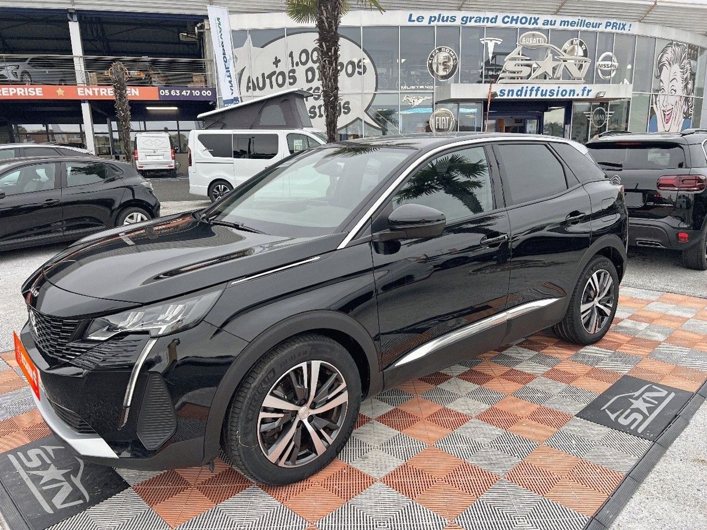 PEUGEOT 3008 1.6 Hybrid PHEV 180 e-EAT8 ALLURE PACK GPS Caméra JA 18"