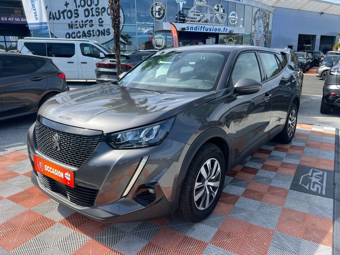 PEUGEOT 2008 - BLUEHDI 110 BV6 ACTIVE BUSINESS GPS ANTI-BROUILLARD (2021)