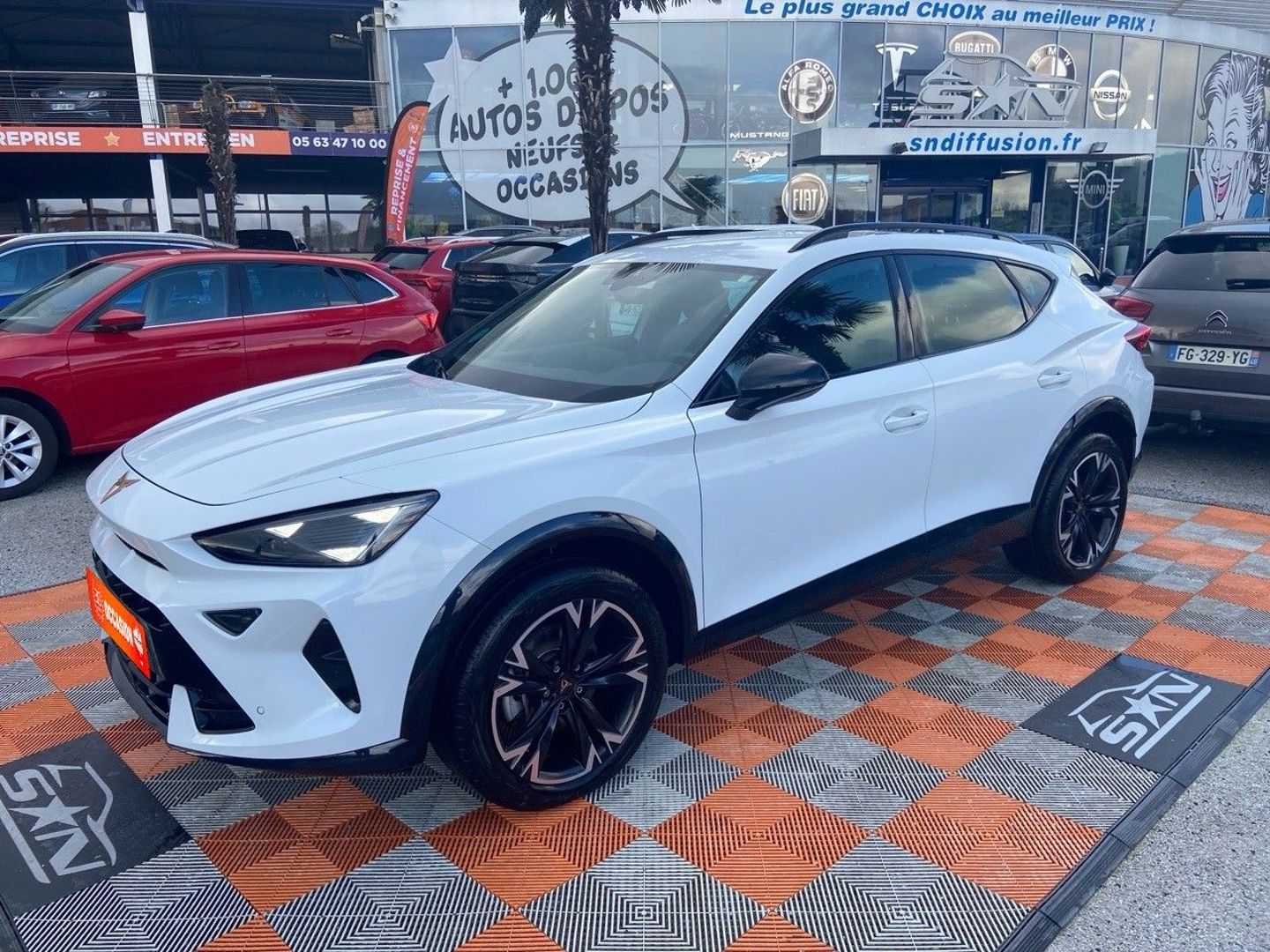 CUPRA FORMENTOR NEW 2.0 TDI 150 DSG7 GPS Caméra JA 18" WINDSTORM