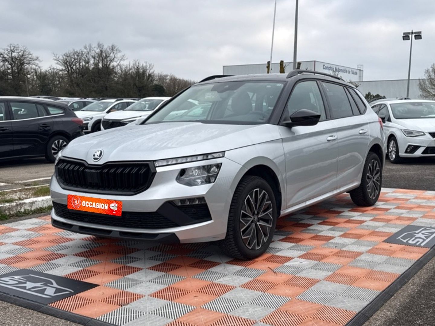 SKODA KAMIQ - 1.5 TSI 150 ACT BV6 EDITION Caméra JA 17" Pack Black