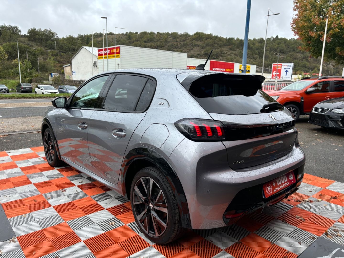 PEUGEOT 208 - PureTech 130 EAT8 GT Full LED GPS 10" Caméra ADML