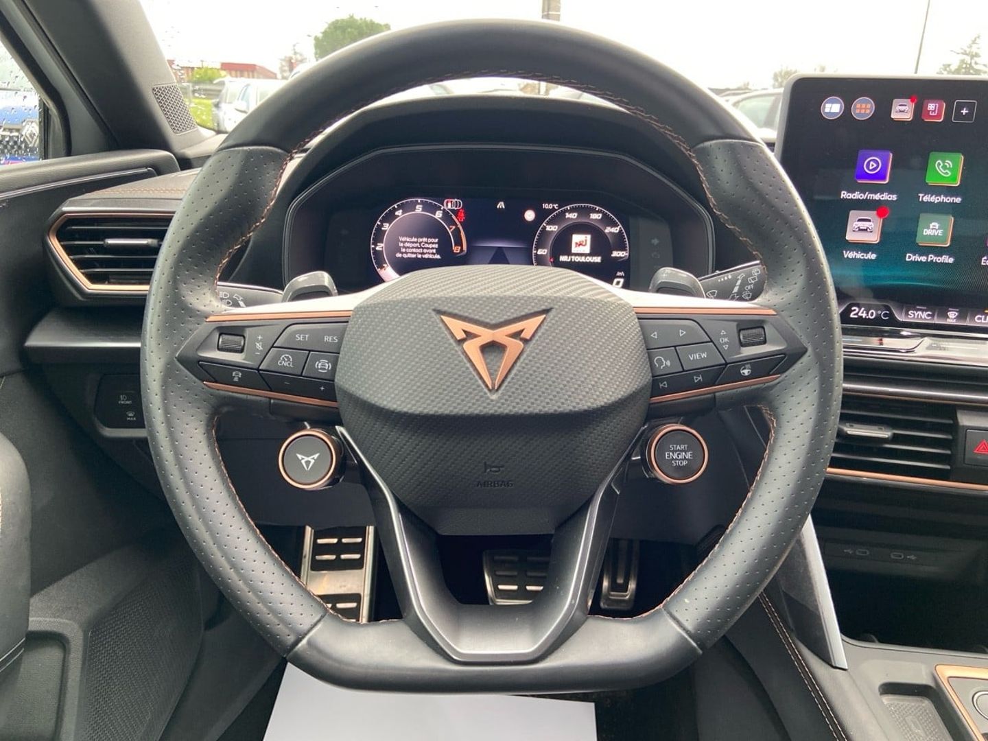CUPRA LEON - NEW V 1.5 e-TSI 150 mHEV DSG7 GPS Caméra JA 18"