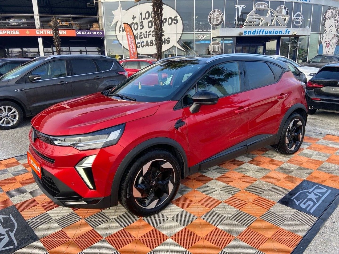 RENAULT CAPTUR - ECO-G 100 BV6 TECHNO GPS Caméra JA 18" Hifi