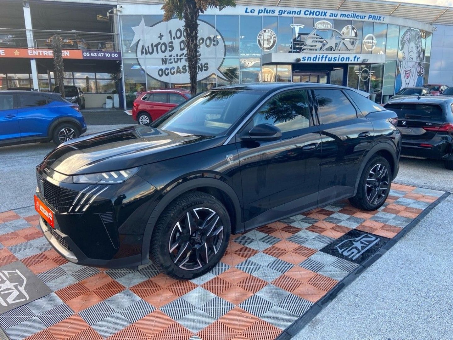 PEUGEOT 3008 - Hybrid 145 e-DCS6 GT CUIR Hifi FOCAL Pack 360° Vision & Drive Assist Plus 1°Main