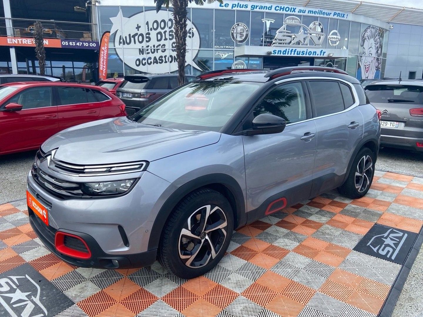 CITROEN C5 AIRCROSS - PureTech 130 EAT8 SHINE Park Assit Pack Red