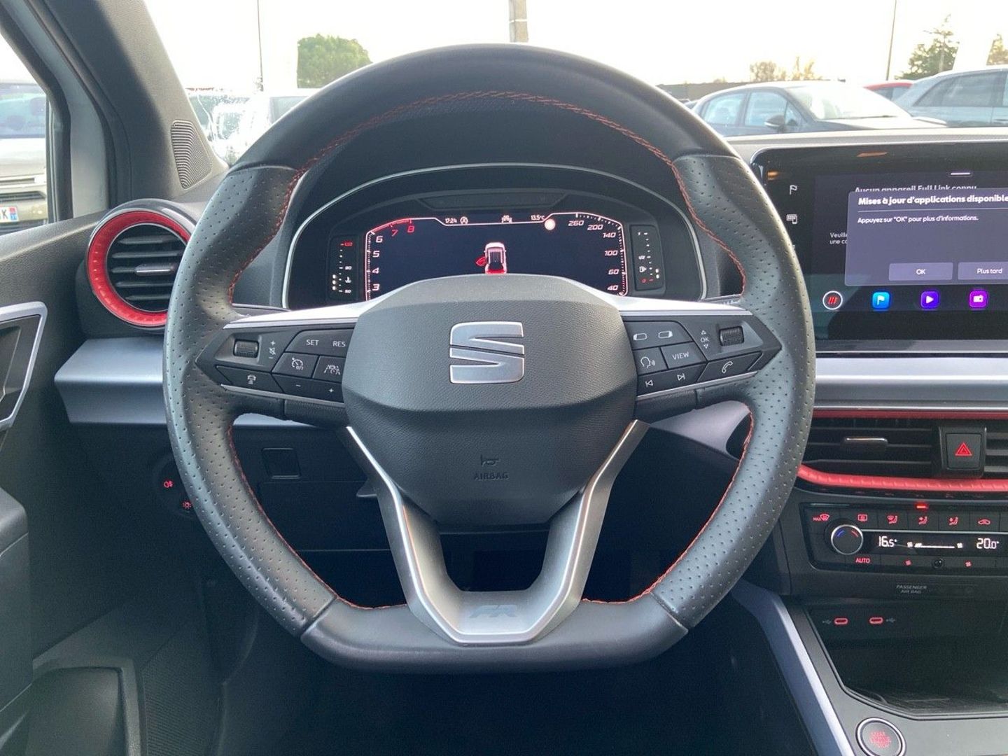 SEAT ARONA - TSI 115 BV6 FR GPS JA 18" Caméra Full LEDS Cokpit