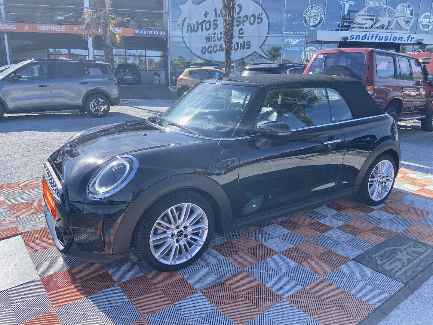 MINI MINI CABRIOLET - 2.0 178 COOPER S DKG7 EDITION CAMDEN CUIR GPS