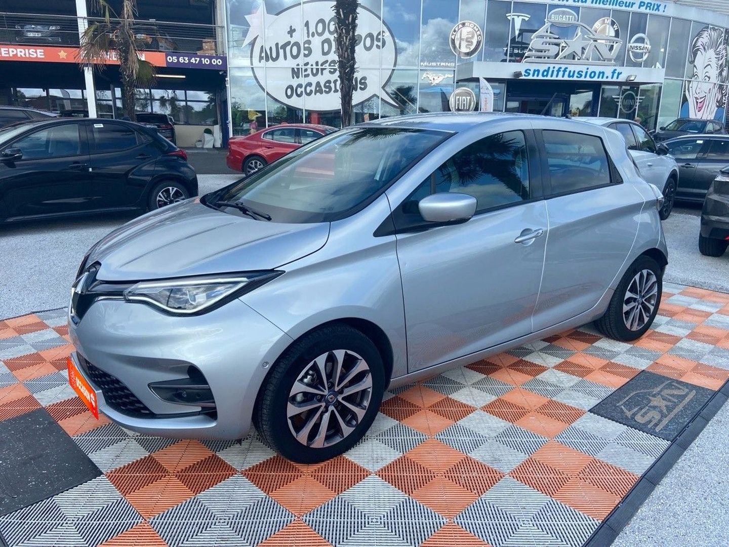 RENAULT ZOE R110 INTENS 41kwh ACHAT INTEGRAL GPS Caméra 1°Main