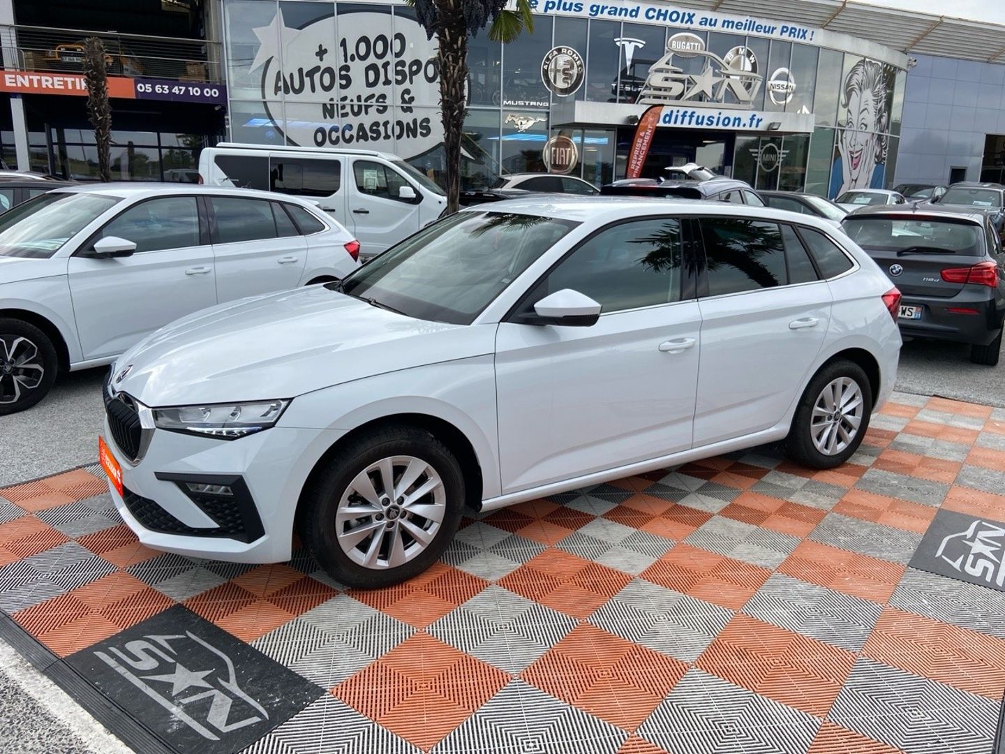 SKODA SCALA 1.0 TSI 116 BV6 SELECTION Caméra Radars Cockpit JA 16"