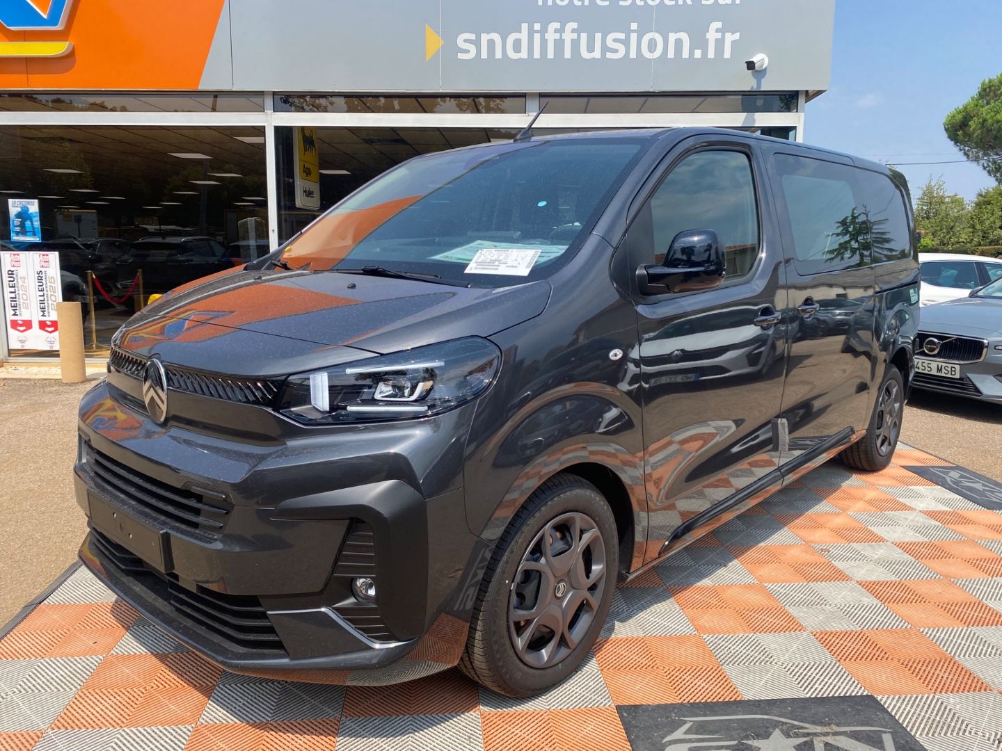 CITROEN JUMPY DOUBLE CABINE 2.2 BlueHDi 180 EAT8 M PACK LOOK et CITY LEDS Caméra 2 Ptes Lat.