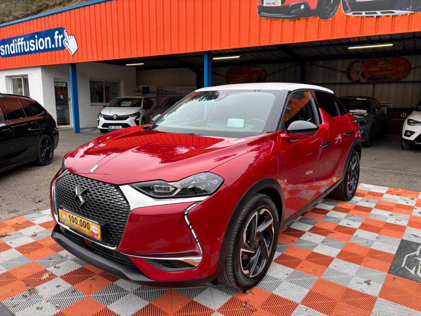 DS DS3 CROSSBACK - PureTech 155 AUTO GRAND CHIC CUIR Hifi 7100€ d'Options