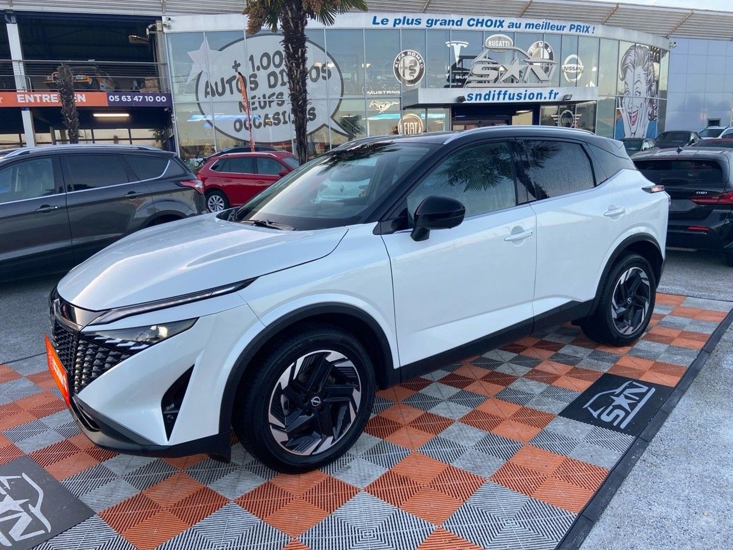 NISSAN QASHQAI Phase 2 - NEW Mild Hybrid 158 X-TRONIC N-CONNECTA Toit Hayon GPS Caméra 360° Pack Hiver